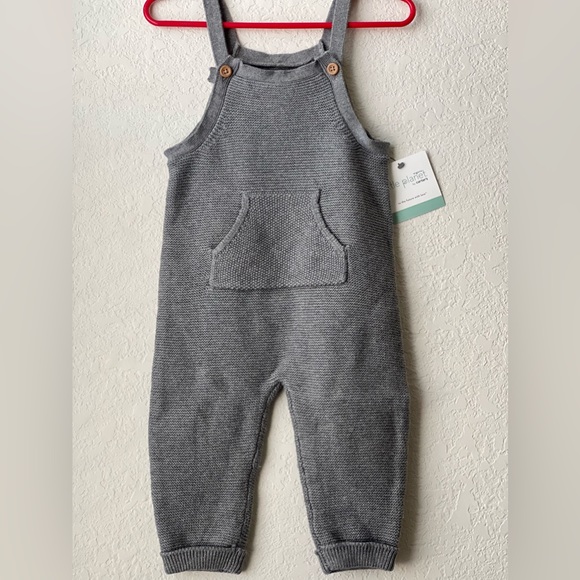 New Little Planet Baby Organic Sweater Knit Overalls - Picture 12 of 14